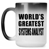 World's Greatest Systems Analyst - 15 Oz Color Changing Mug