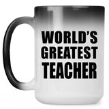 World's Greatest Teacher - 15 Oz Color Changing Mug