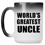 World's Greatest Uncle - 15 Oz Color Changing Mug