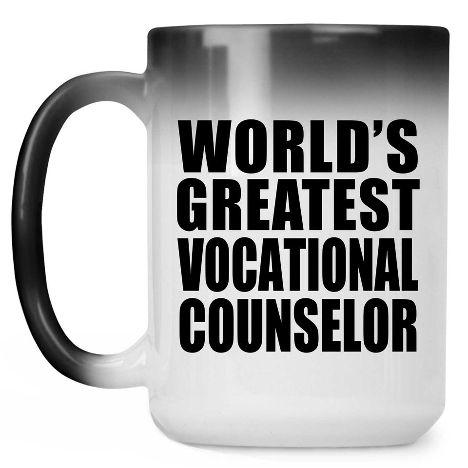 World's Greatest Vocational Counselor - 15 Oz Color Changing Mug