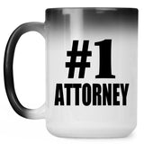 Number One #1 Attorney - 15 Oz Color Changing Mug