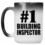 Number One #1 Building Inspector - 15 Oz Color Changing Mug