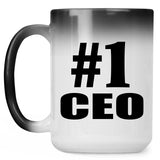Number One #1 CEO - 15 Oz Color Changing Mug