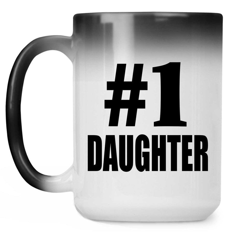 Number One #1 Daughter - 15 Oz Color Changing Mug