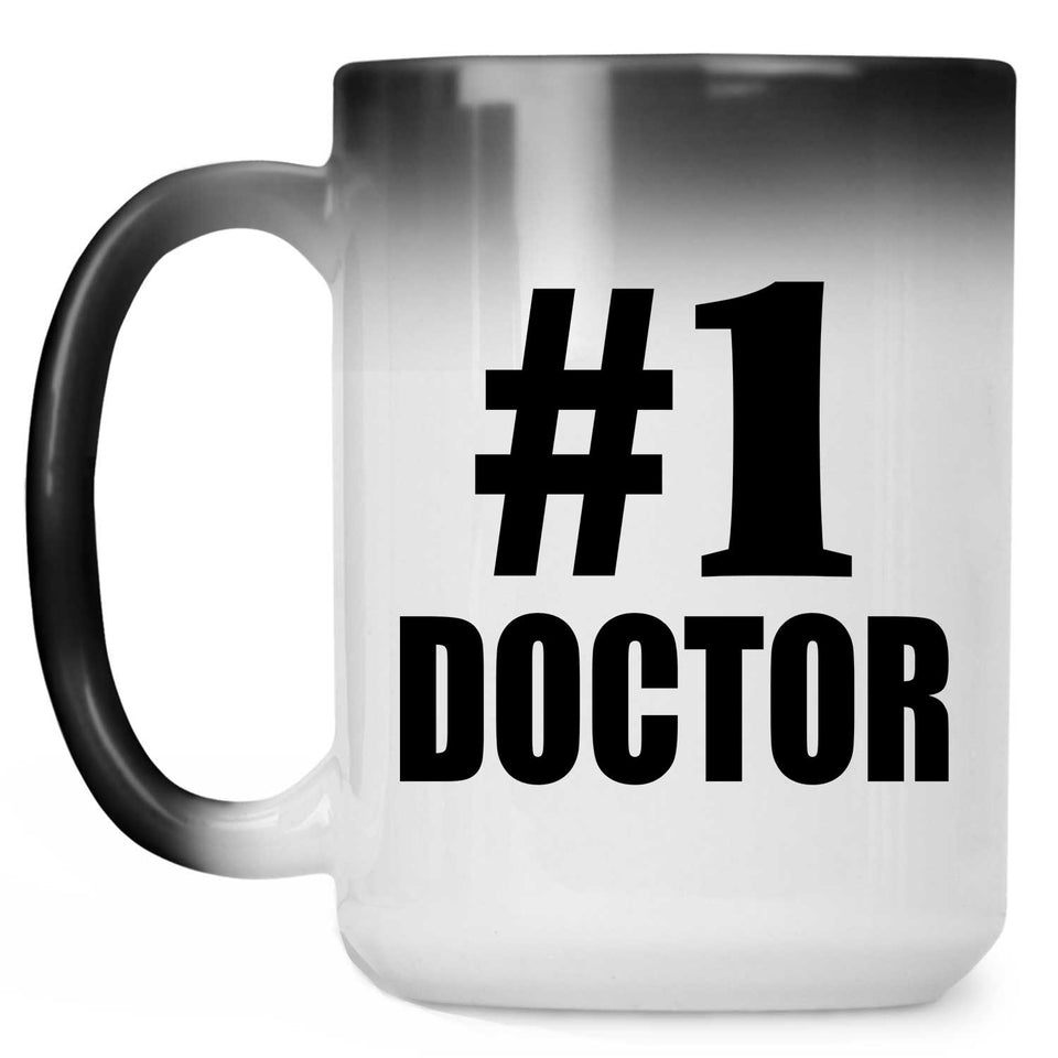 Number One #1 Doctor - 15 Oz Color Changing Mug