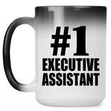 Number One #1 Executive Assistant - 15 Oz Color Changing Mug