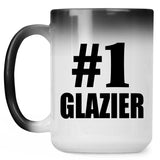 Number One #1 Glazier - 15 Oz Color Changing Mug