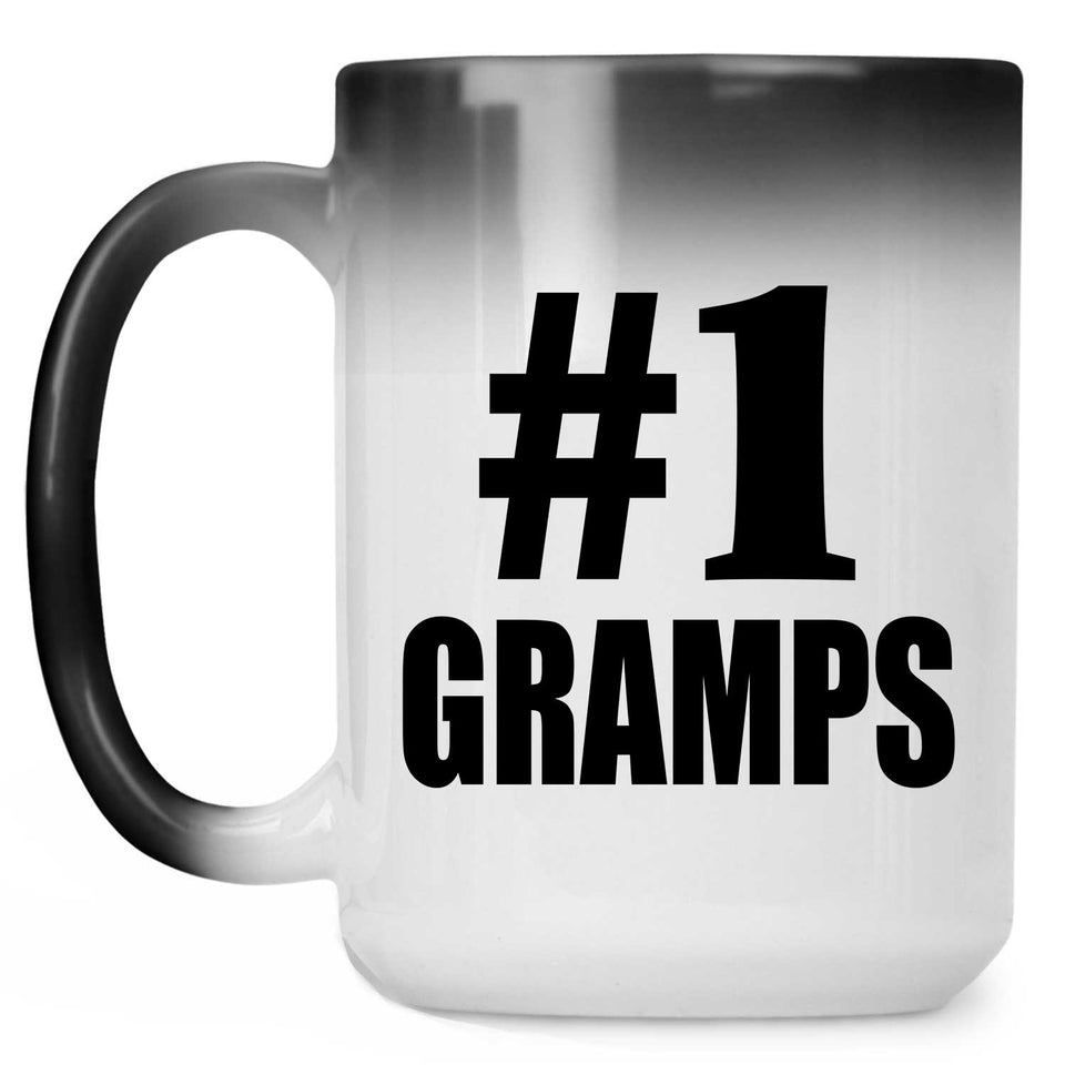 Number One #1 Gramps - 15 Oz Color Changing Mug