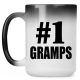 Number One #1 Gramps - 15 Oz Color Changing Mug