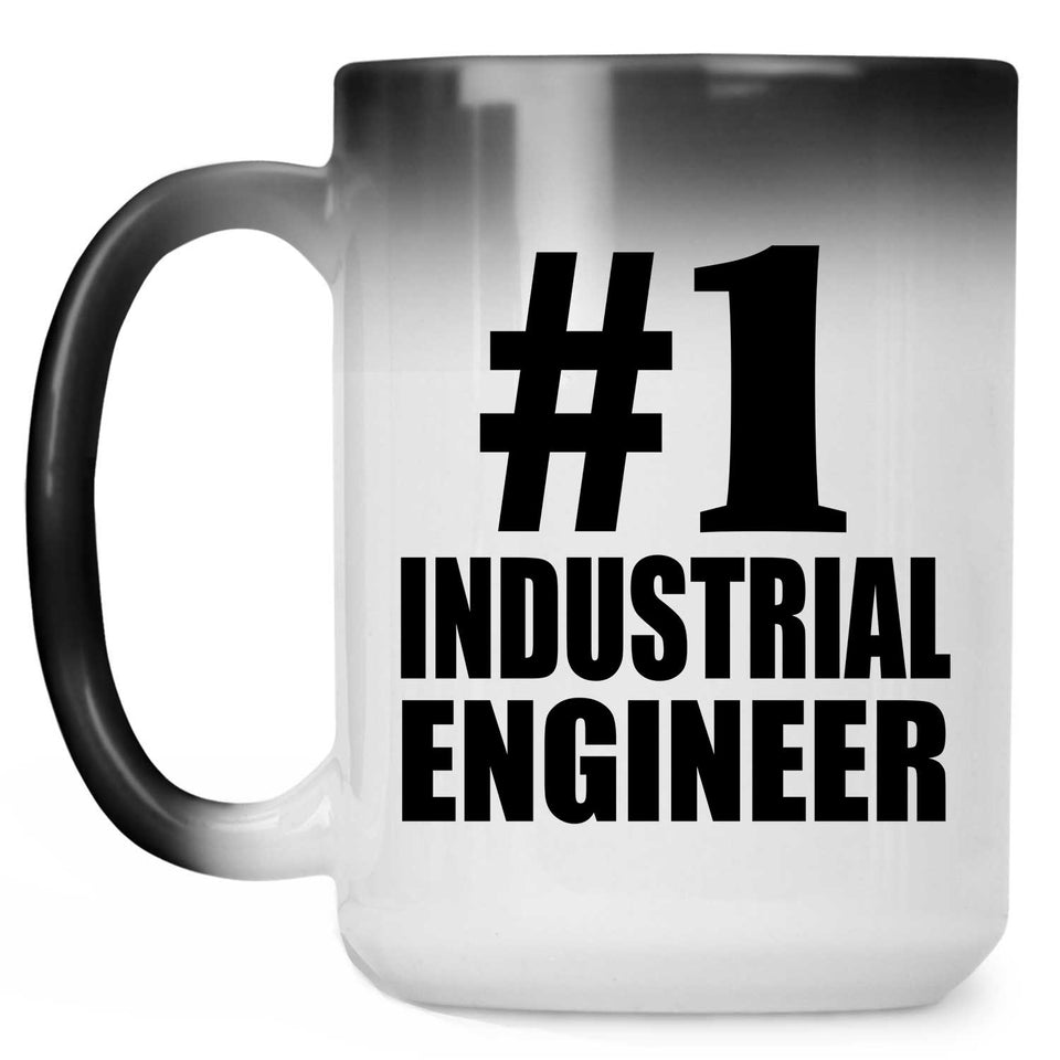 Number One #1 Industrial Engineer - 15 Oz Color Changing Mug