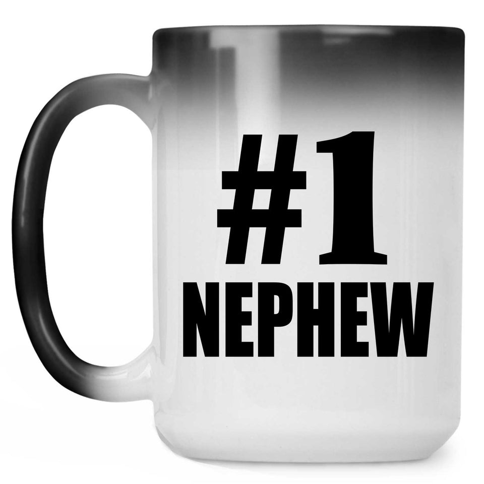Number One #1 Nephew - 15 Oz Color Changing Mug