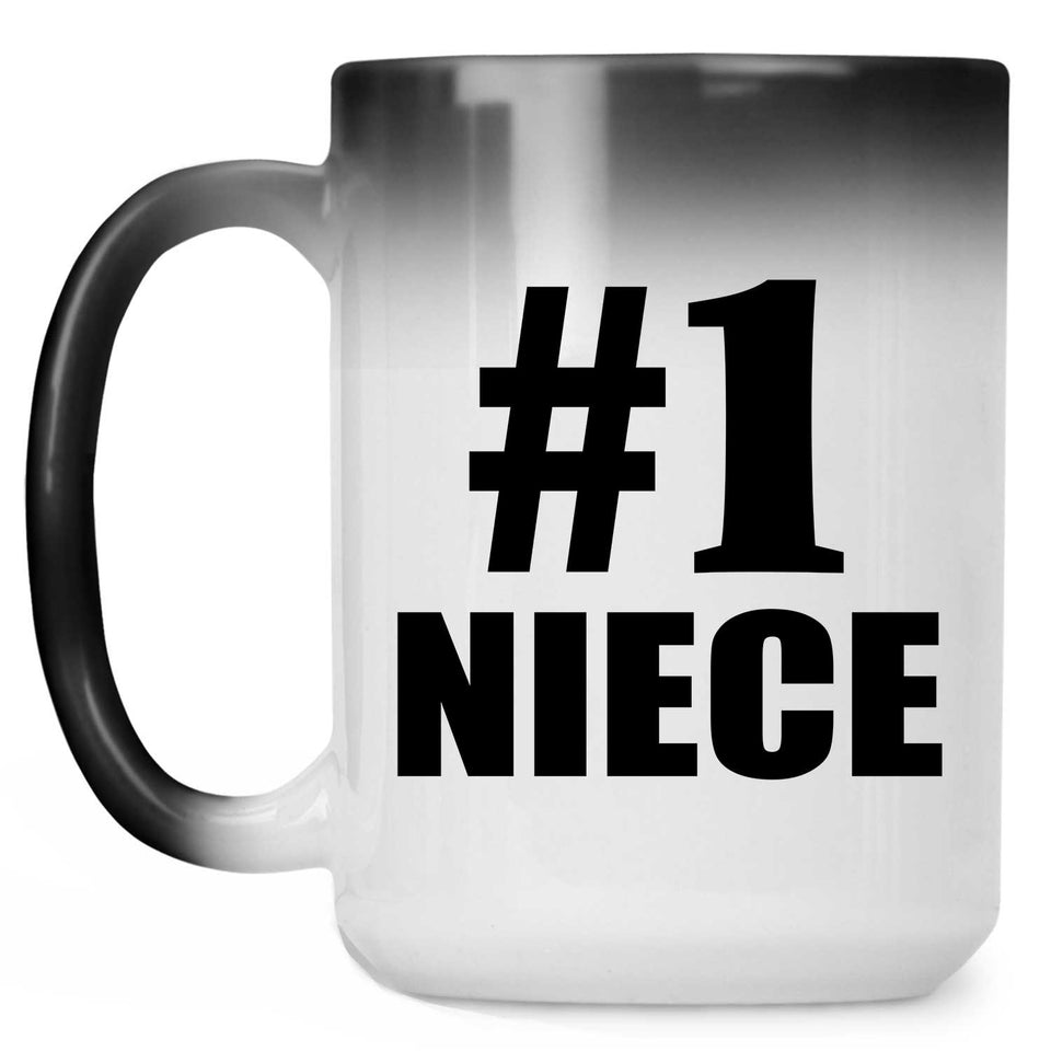 Number One #1 Niece - 15 Oz Color Changing Mug