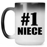 Number One #1 Niece - 15 Oz Color Changing Mug