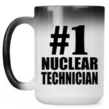 Number One #1 Nuclear Technician - 15 Oz Color Changing Mug