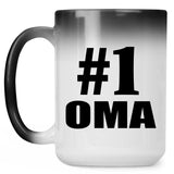 Number One #1 Oma - 15 Oz Color Changing Mug