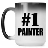 Number One #1 Painter - 15 Oz Color Changing Mug