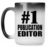 Number One #1 Publication Editor - 15 Oz Color Changing Mug