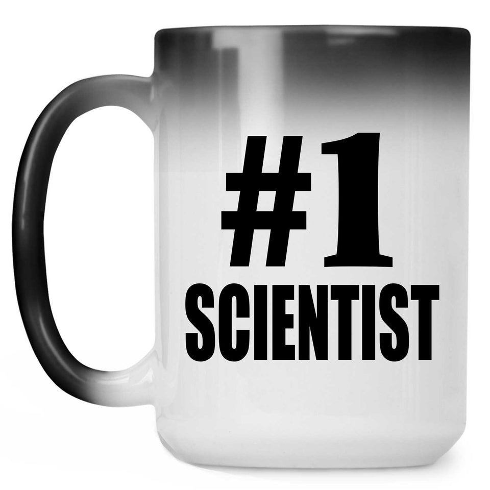 Number One #1 Scientist - 15 Oz Color Changing Mug