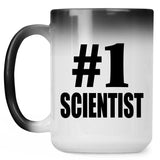 Number One #1 Scientist - 15 Oz Color Changing Mug