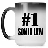 Number One #1 Son In Law - 15 Oz Color Changing Mug