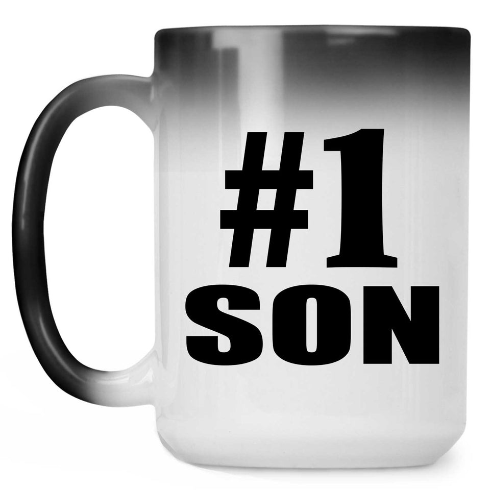 Number One #1 Son - 15 Oz Color Changing Mug