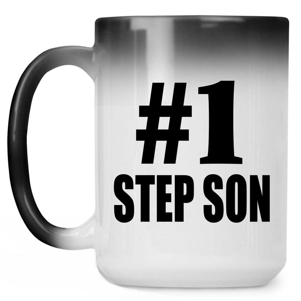 Number One #1 Step Son - 15 Oz Color Changing Mug