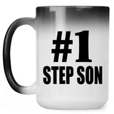 Number One #1 Step Son - 15 Oz Color Changing Mug