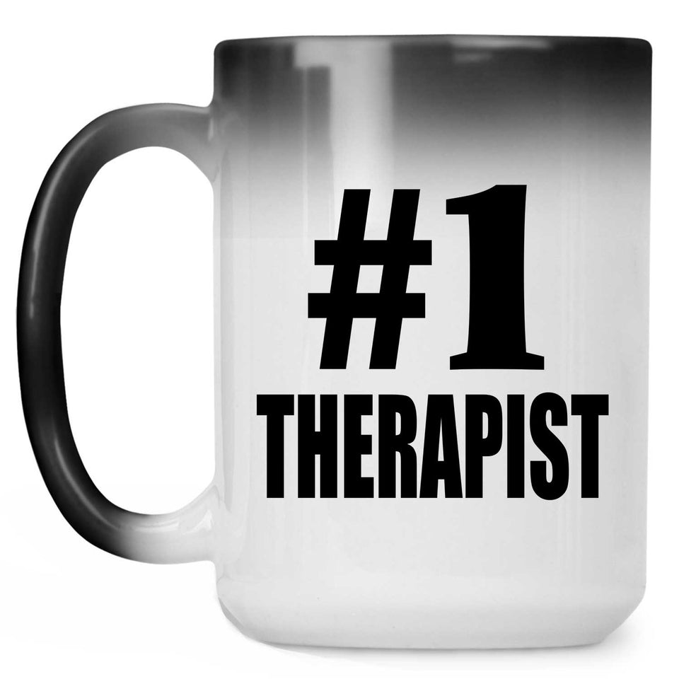 Number One #1 Therapist - 15 Oz Color Changing Mug