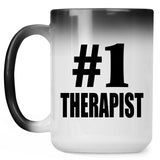 Number One #1 Therapist - 15 Oz Color Changing Mug