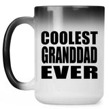Coolest Granddad Ever - 15 Oz Color Changing Mug