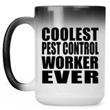 Coolest Pest Control Worker Ever - 15 Oz Color Changing Mug