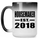 Housemaker Established EST. 2018 - 15 Oz Color Changing Mug