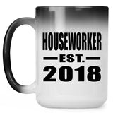 Houseworker Established EST. 2018 - 15 Oz Color Changing Mug