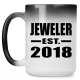 Jeweler Established EST. 2018 - 15 Oz Color Changing Mug