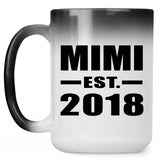 Mimi Established EST. 2018 - 15 Oz Color Changing Mug