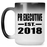Pr Executive Established EST. 2018 - 15 Oz Color Changing Mug
