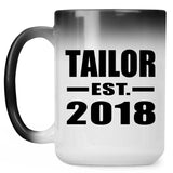 Tailor Established EST. 2018 - 15 Oz Color Changing Mug