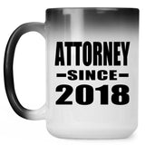 Attorney Since 2018 - 15 Oz Color Changing Mug