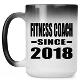 Fitness Coach Since 2018 - 15 Oz Color Changing Mug