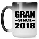 Gran Since 2018 - 15 Oz Color Changing Mug