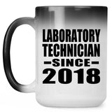 Laboratory Technician Since 2018 - 15 Oz Color Changing Mug