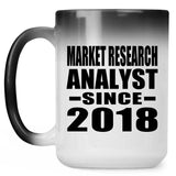 Market Research Analyst Since 2018 - 15 Oz Color Changing Mug