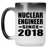 Nuclear Engineer Since 2018 - 15 Oz Color Changing Mug