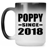 Poppy Since 2018 - 15 Oz Color Changing Mug