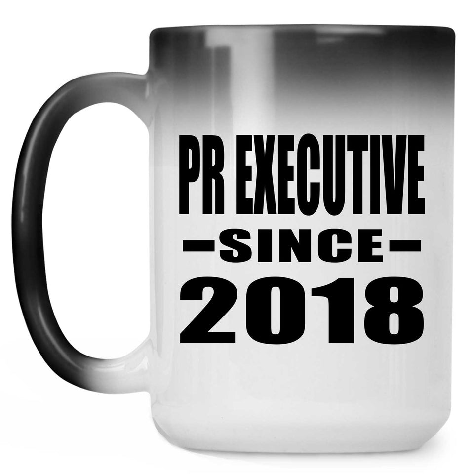 Pr Executive Since 2018 - 15 Oz Color Changing Mug