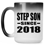 Step Son Since 2018 - 15 Oz Color Changing Mug