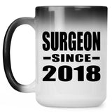 Surgeon Since 2018 - 15 Oz Color Changing Mug