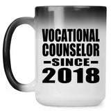 Vocational Counselor Since 2018 - 15 Oz Color Changing Mug