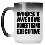 Most Awesome Advertising Executive - 15 Oz Color Changing Mug