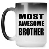 Most Awesome Brother - 15 Oz Color Changing Mug